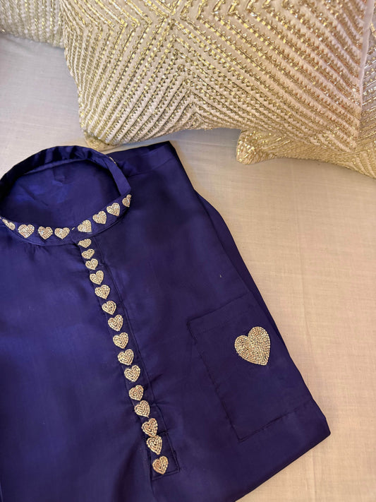 Heart Men’s Kurta - Ensembles