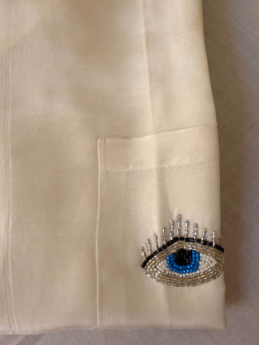 Evil eye men’s kurta - Ensembles