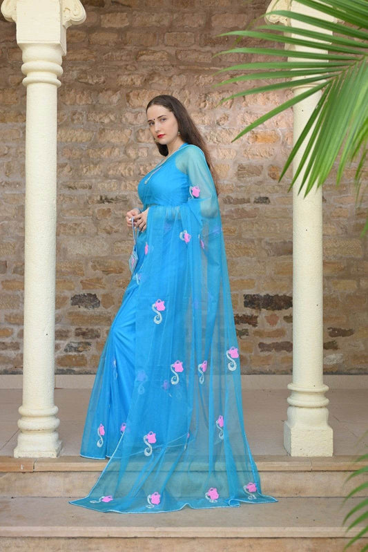 Aquarius Saree – Flowing Freedom - Ensembles