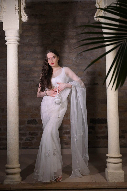 Cancer Saree – Gentle Elegance - Ensembles