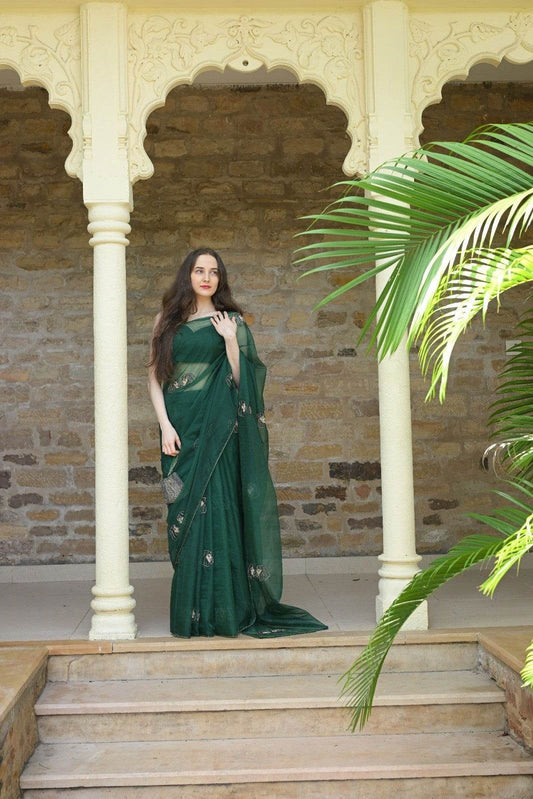 Gemini Saree – Dual Elegance - Ensembles