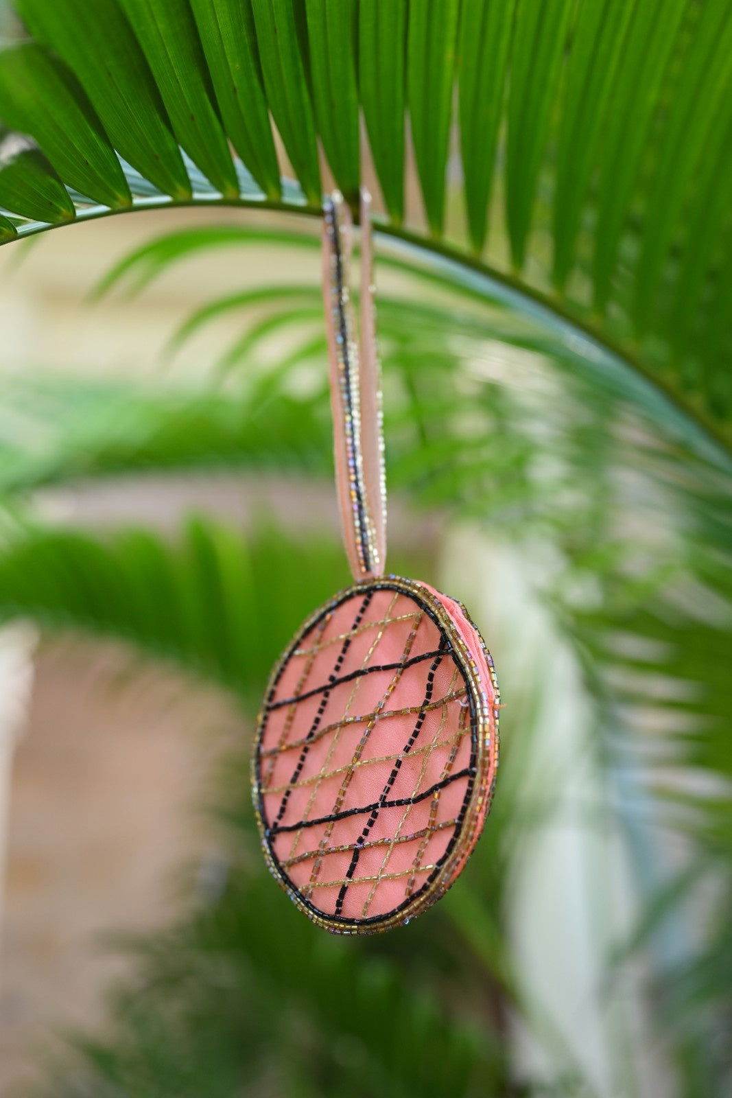 Leo Bag – Hand-Embroidered Zodiac Charm - Ensembles