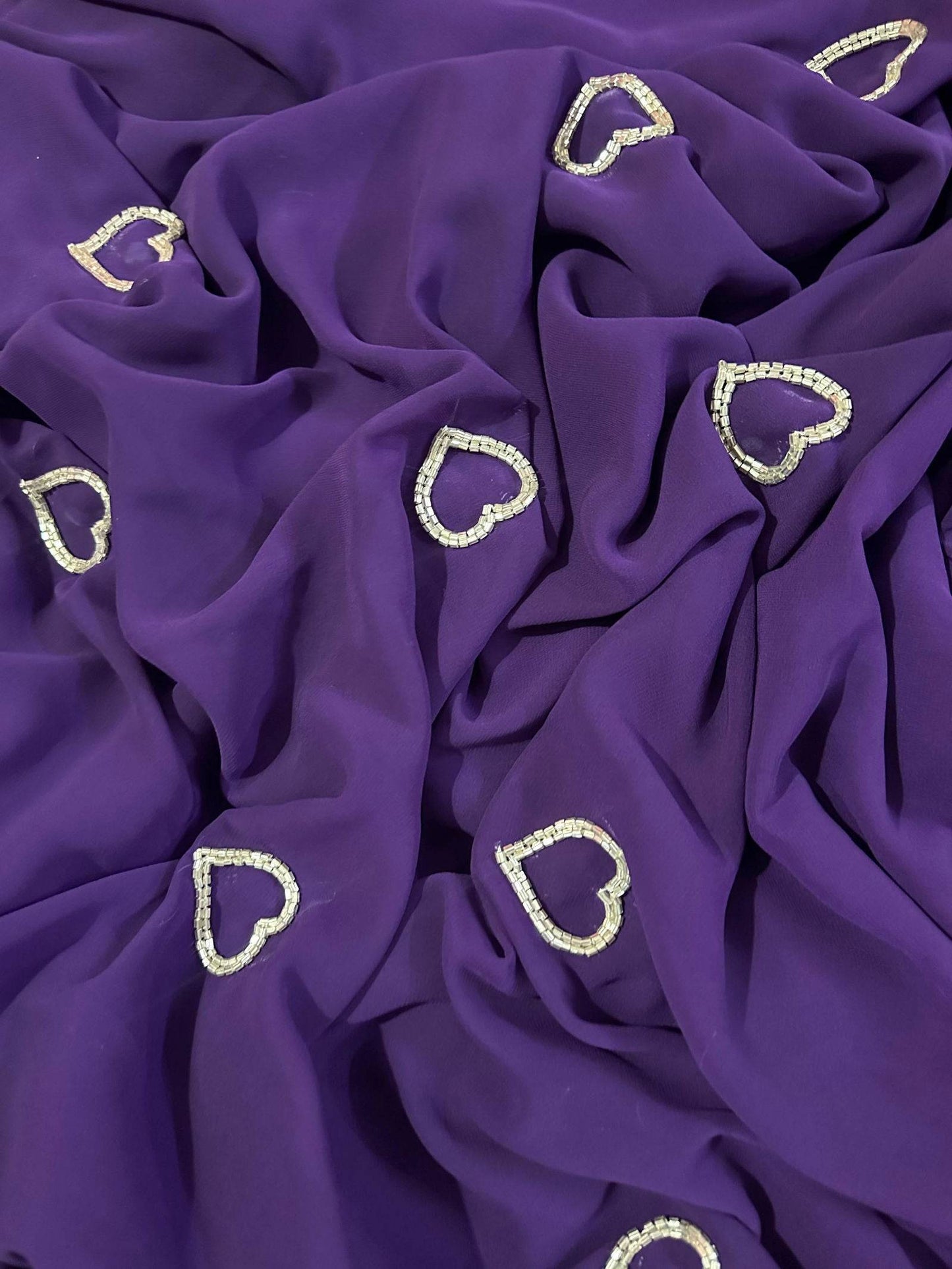 Purple Heart Saree - Ensembles