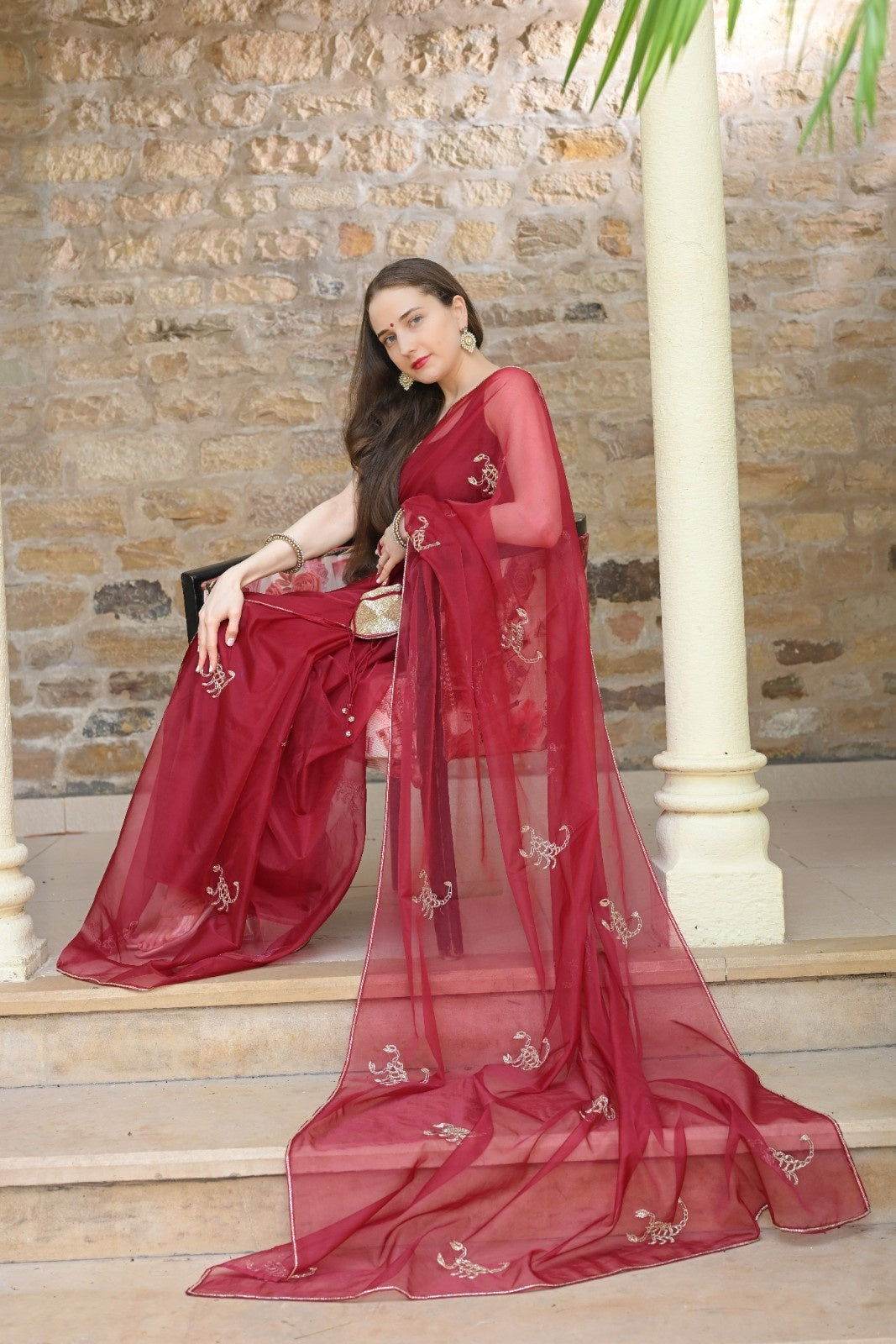 Scorpio Saree – Elegant and Bold - Ensembles