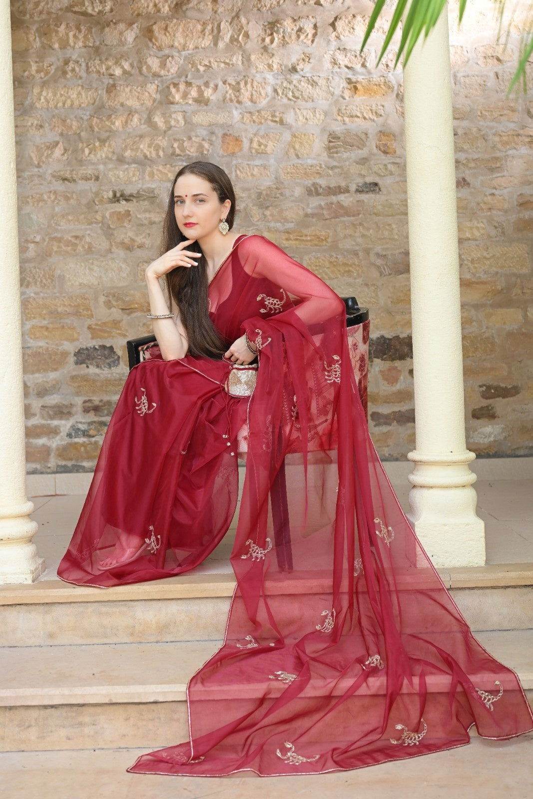 Scorpio Saree – Elegant and Bold - Ensembles