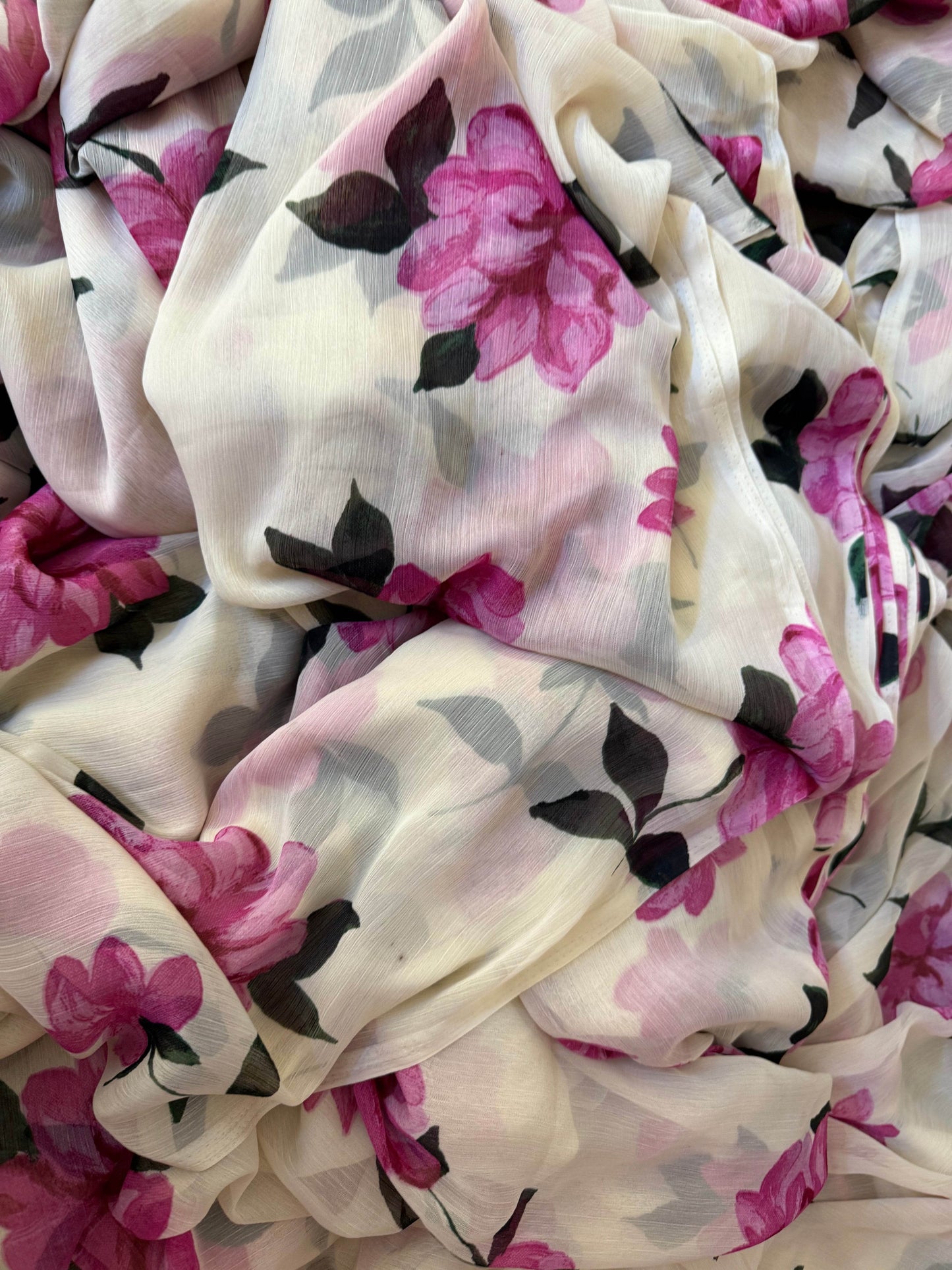 Blooming blush saree - Ensembles