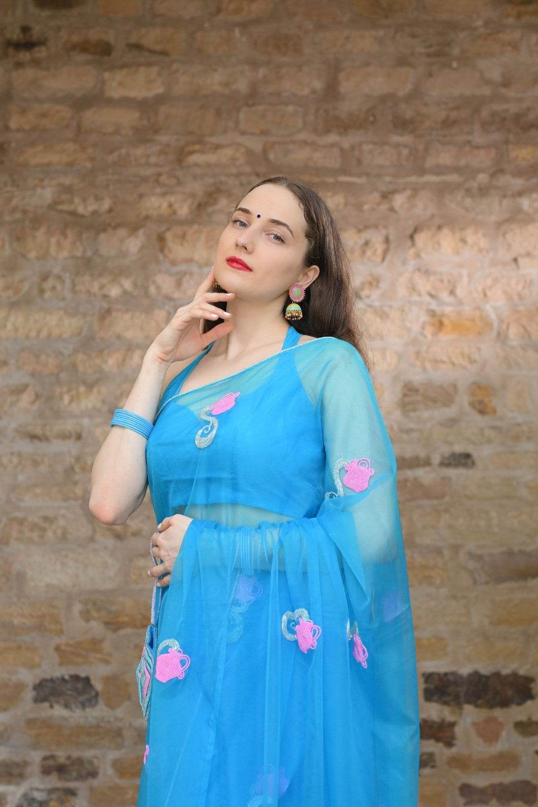 Aquarius Saree – Flowing Freedom - Ensembles