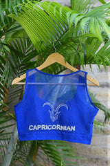 Capricorn Blouse – Hand-Embroidered Zodiac Elegance - Ensembles