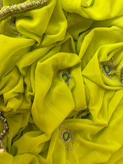 Evil eye saree