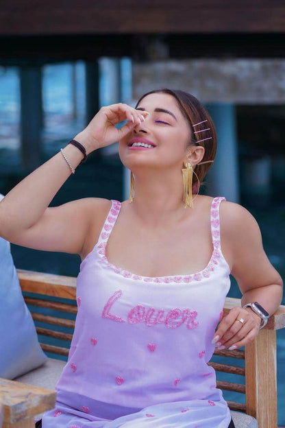 Lover Pastel Pink Kurta - Ensembles