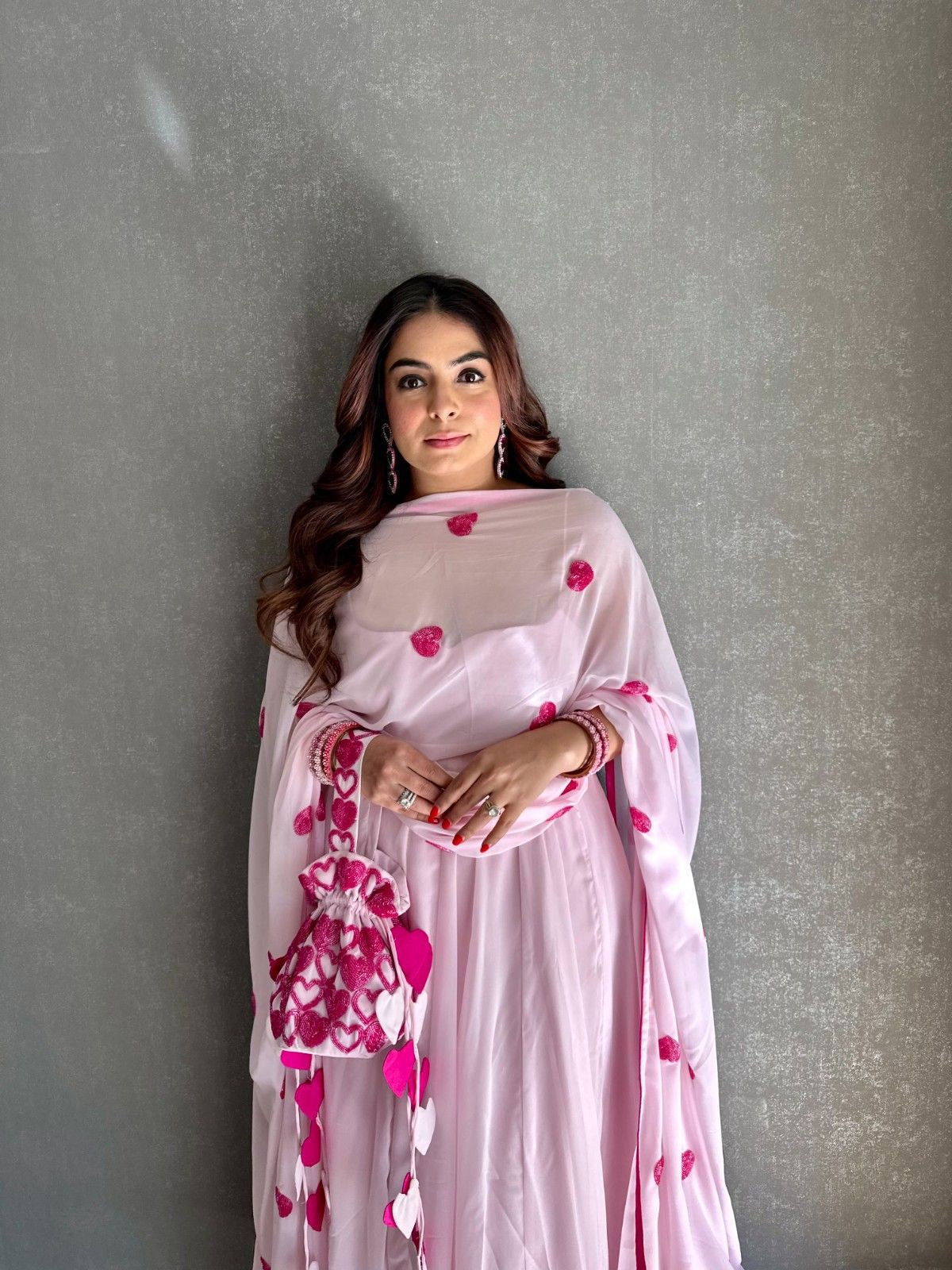 Pink Heart Suit Set - Ensembles
