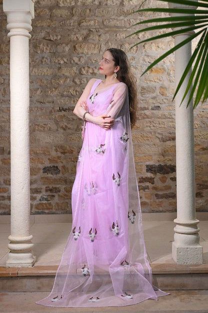 Taurus Saree – Grounded Grace - Ensembles